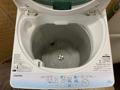 R7073 分解清掃済み♪ TOSHIBA 2013年製　5kg 洗濯機　AW-BK5GM プラクラ東区本町店　札幌