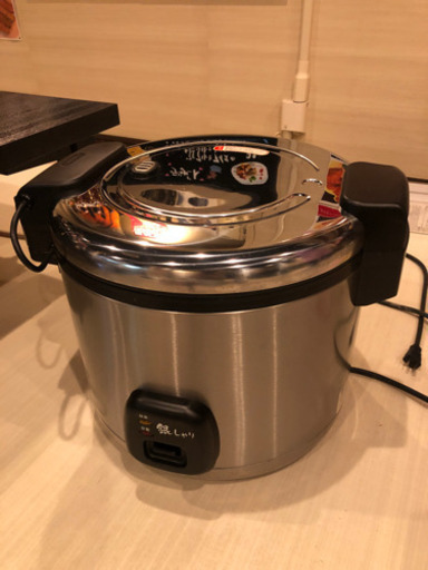 2台 銀しゃり 業務用炊飯器 GS-06L 2.5升 美品