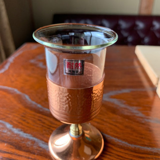 【値下げ】純銅製 ワイングラス 5個セット