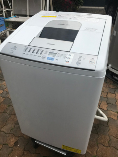 日立　7キロ　乾燥4キロ　洗濯機