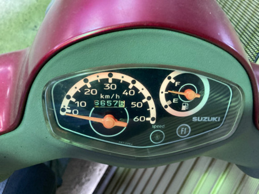 【売約済】実働 BT新品 スズキ CA45A レッツ4 4スト原付 インジェクションバイク スクーター