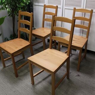 イケア JOKKMOKK ダイニングテーブル5点セット ファミリー シンプル 