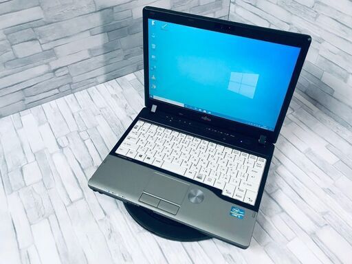 SSD256GB 富士通S762/F Corei5 3340M 2.7 メモリ4GB 13.3インチ カメラ付き win10ノートパソコン