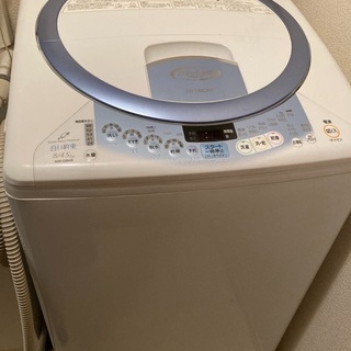 (譲り先確定)洗濯機　HITACHI 白い約束　NE-D8HX ...