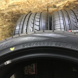 新品 YOKOHAMA BluEarth RV-01 245/40R20 20インチ 夏タイヤ 4本 VOLVO 
