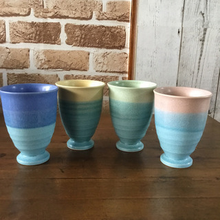 【ネット決済】陶器のグラス