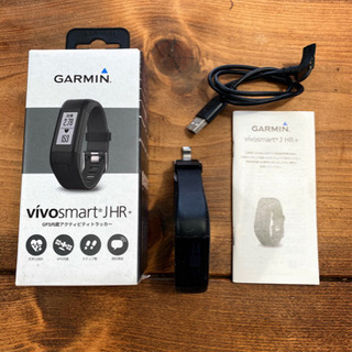 【取引終了/中古】GARMIN vivosmartj HR+