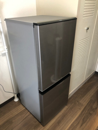 AQUA 2ドア冷蔵庫  AQR-J13H-S  126L  シルバー