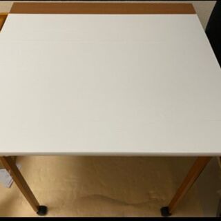 【ネット決済】木製片バタテーブル&チェア3点セット