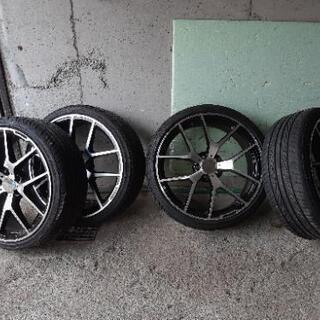 タイヤ&ホイール 20インチ 225/35 ZR20 90W