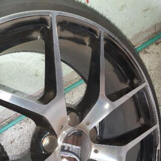 タイヤ&ホイール　20インチ　225/35 ZR20 90W