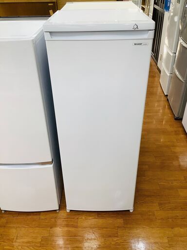 【楽天ランキング1位】 安心の6ヶ月間動作保証付！2018年製シャープの1ドア冷凍庫 冷蔵庫