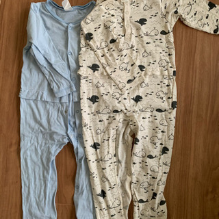 【ネット決済】H&M 薄手パジャマ　2枚セット　90センチ