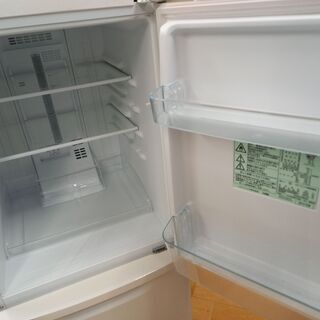 G4367　半年保証付き　カード利用可能　2ドア冷蔵庫　Panasonic　NR-B147W　2014年製　138L　　送料A　キッチン家電　プラクラ南9条店　札幌