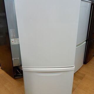 G4367　半年保証付き　カード利用可能　2ドア冷蔵庫　Panasonic　NR-B147W　2014年製　138L　　送料A　キッチン家電　プラクラ南9条店　札幌