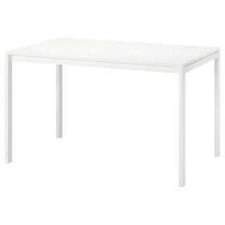 【引取先決定】IKEA製白色ダイニングテーブル　