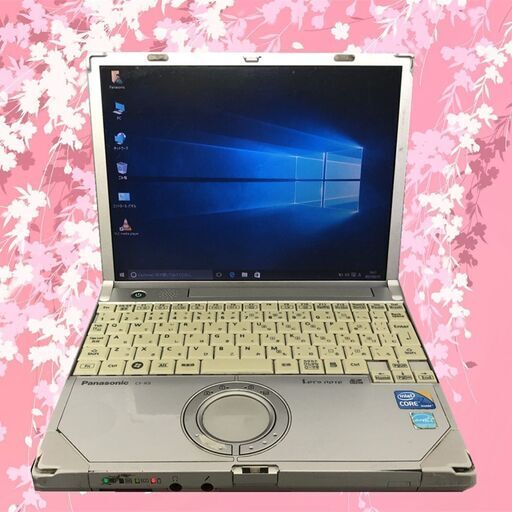 【送料無料】ノートパソコン 中古動作良品 10.4型 Panasonic CF-R9JCBCPS Core i7 4GB 外付け無線 Wi-Fi Windows10 LibreOffic