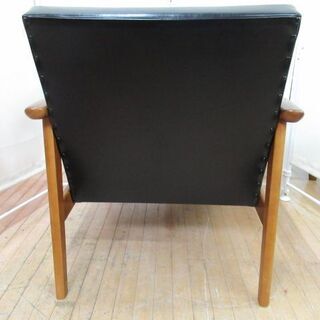 JKN2192/リビングソファ/1人掛け/1シーター/ブラック/ウォールナット/Kチェア/カリモク60/中古品/ JKN2192/リビングソファ/1人掛け/1シーター/ブラック/ウォールナット/K