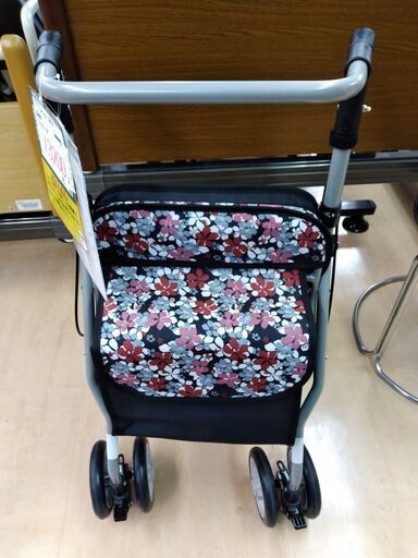 【値下げしました！】SHIMA歩行車シンフォニーSP花柄 9,900円
