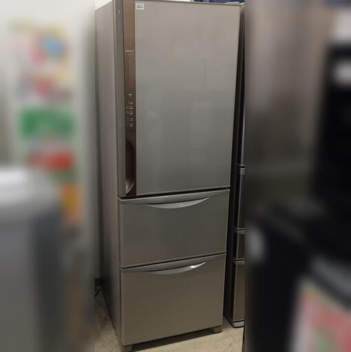J511 6か月保証付き！ HITACHI 日立 ノンフロン冷凍冷蔵庫 R-K38JV(T) 375L ライトブラウン 2019年製 クリーニング 動作確認済み