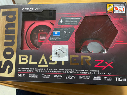 PCパーツ Creative Sound Blaster ZX Model SB1506