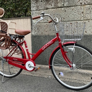 【美品】幼児用座席付き自転車
