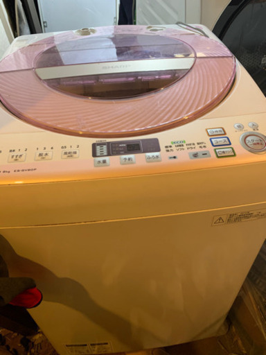 洗濯機 ES-GV80P 美品 激安 高級 破格 生活家電 便利