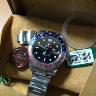 値下げロレックス ROLEX GMT マスターⅡ　16710/黒文字盤 値下げロレックス ROLEX GMT マスターⅡ 16710/黒文字盤