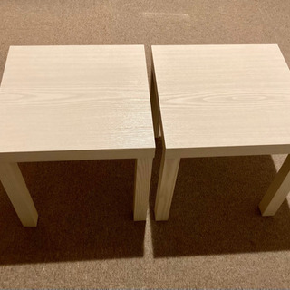 【終了】サイドテーブル　39cm×39cm 2個セット