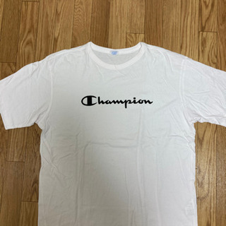 【ネット決済】定番チャンピオン白Tシャツ【大きめサイズ】