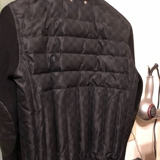 確実正規品定価50万円ルイヴィトン ダミエダウンジャケット