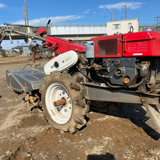 三菱ティラーCT315中古耕運機 ディーゼルロータリー付き