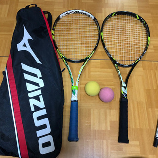 テニスラケット　2本セット　ソフトテニス