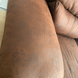 【交渉中】レザーテックスソファー