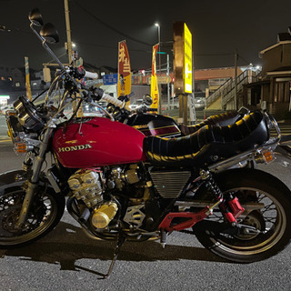 CB400four 空しい nc36 三段シート