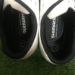 シマノ ビンディング　サイズ44 SHIMANO シマノ RP5 (ホワイト) SPD-SL ビンディングシューズ　SET