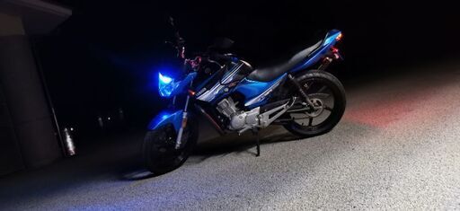 整備済み YBR125K ブルー 125cc! 自賠責付き