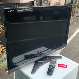🚛配送込み🔰当日配送‼️ シャープ アクオス 32V型 液晶テレビ🎖 リモコン付・B-CASカード🎖32インチ✨　