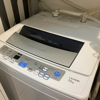 【取引中】洗濯機 7kg 7キロ AQUA AQW-P70C(W)