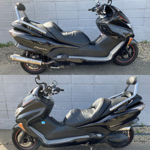 ☆フォルツァ250.MF08型☆シート・ブレーキ・プラグなど新品交換^_^整備したので快調！イロイロとカスタムされてます☆ビッグスクーター☆ ☆フォルツァ250.MF08型☆シート・ブレーキ・プラグなど新品交換^_^整備