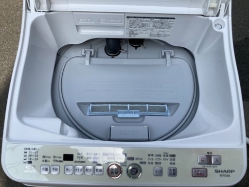 【取付無料‼️】シャープ 5.5Kg 洗濯機