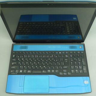 【送料無料】新品SSD256GB 1台限定 ノートパソコン 中古動作良品 15.6型 富士通 AH77/J Core i7 8GB Blu-ray 無線 カメラ Windows10 LibreOffice 送料無料】新品SSD256GB 1台限定 ノートパソコン 中古動作良品 15.6型