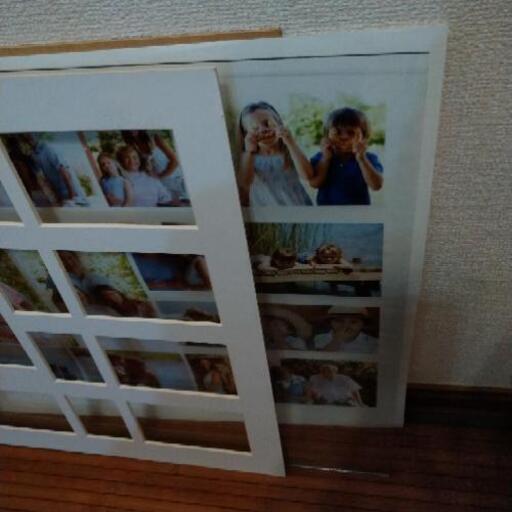 写真がたくさん飾れる大きな額 ミィママ 座間のインテリア雑貨 小物 写真立て フォトフレーム の中古あげます 譲ります ジモティーで不用品の処分