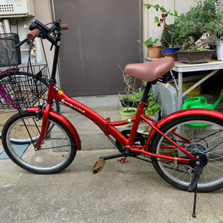 mobi cycle 折り畳み自転車 シマノ製6速ギア