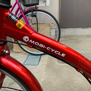 mobi cycle 折り畳み自転車 シマノ製6速ギア