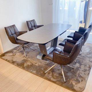 テーブル椅子5脚セット