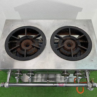 マルゼン/Maruzen 業務用 ガステーブル 2口ガスコンロ