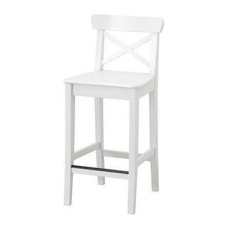 IKEA イケア アイランドキッチンテーブル+椅子2脚+ 座布団セット