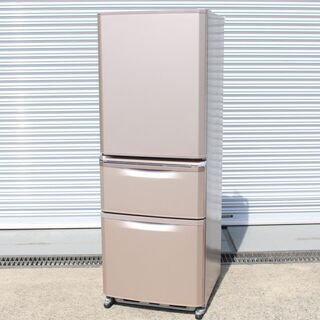 T696) 三菱 ノンフロン冷凍冷蔵庫 3ドア MR-C34Z-...