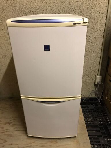 National ナショナル 2ドア 冷凍冷蔵庫 122L（冷蔵81L・冷凍41L） NR-B123V7 2005年製